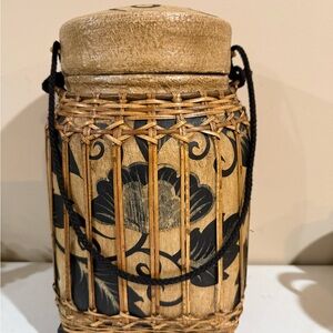 Asian Kratip Vintage Thai Rice Basket